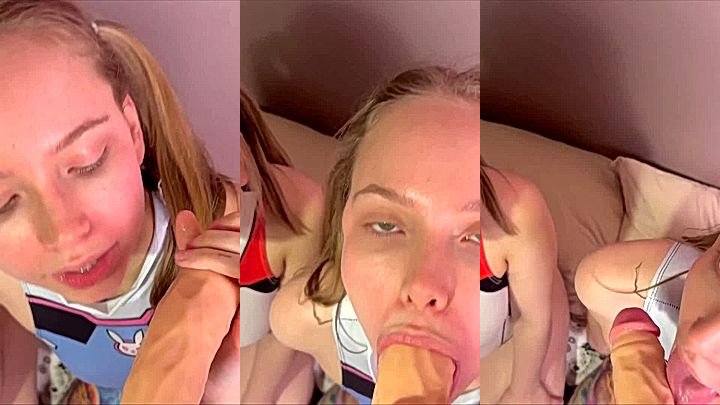 Judy Blooms her lesbian friend big cock blowjob clip leaked