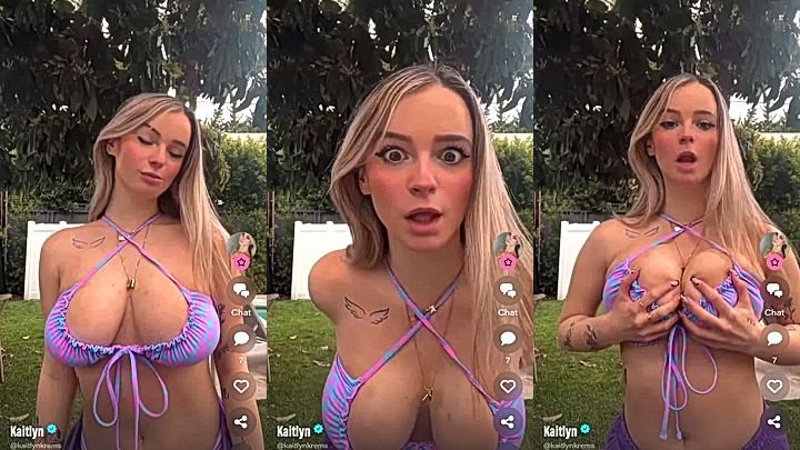 Hot American Kaitlyn Krems nude bathroom leaked video