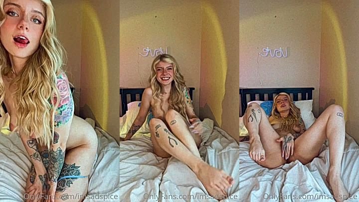 Imsadspice teasing nude full video leaks