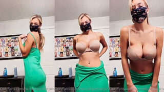 Baby Doll Hannah Palmer showing her big tits leaked