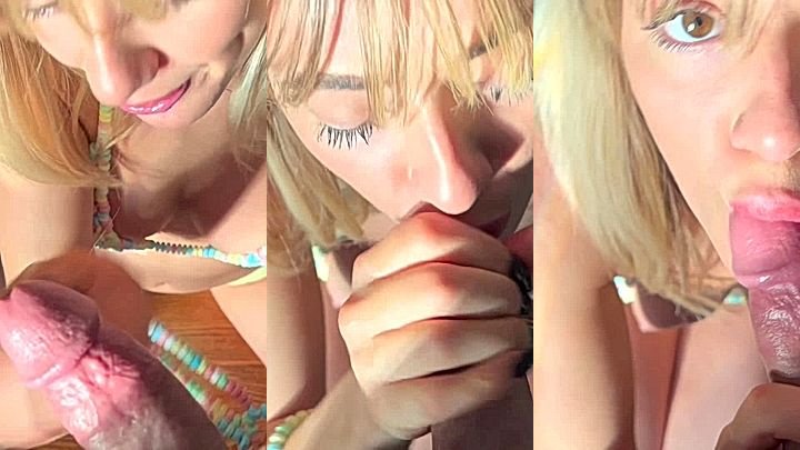 Autumren hot blowjob with full cream on her boobs video clip got leaked for fans