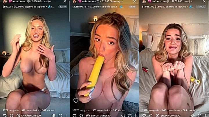 Autumren hot bedroom nude video with sextoy got leaked for fans