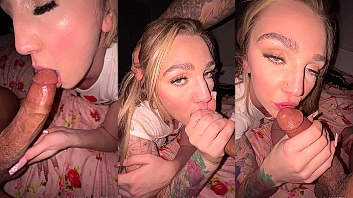 Kendra Sunderland enjoying hot blowjob fun leaks