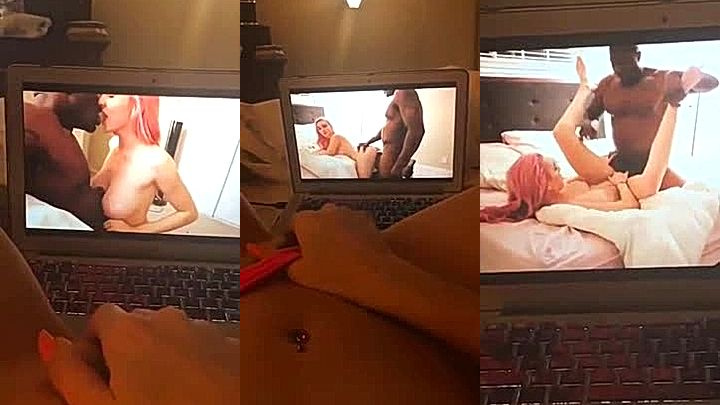 Kendra Sunderland getting self satisfy by seeing her own porn leaks