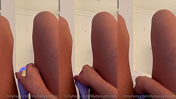 Sexy slut enjoying with sextoy Lillian Phillips leaked