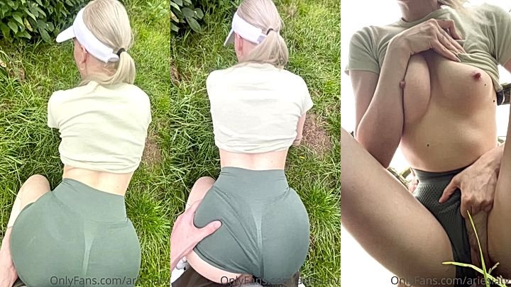 Hot girl Ari Baby getting fuck in lake area leaks