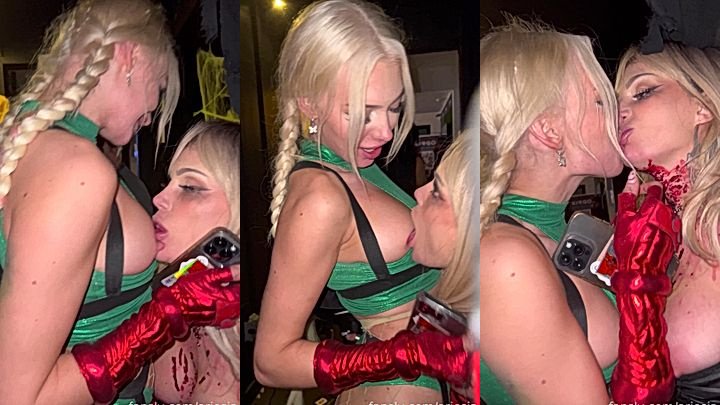 Hot lesbian girls enjoying fun leaks Ari Baby